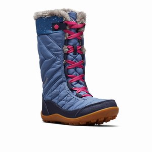 Columbia Minx™ Mid III WP Omni-Heat™ Flickor Blå/Svarta (FUJKE2049)